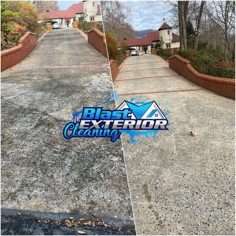 Driveway and Sidewalk Cleaning