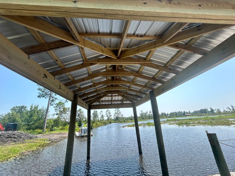 Boat lifts/ Boat houses