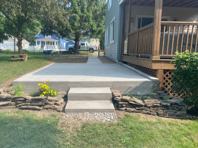 Landscaping and Concrete