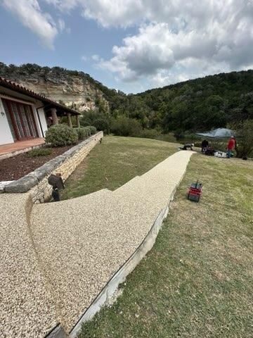 “Tex Stone” Resin Bound Overlay