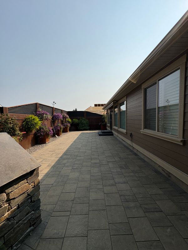 Transforming Spaces: Depol Contracting's Patio and Sidewalk Mastery in Parksville, BC