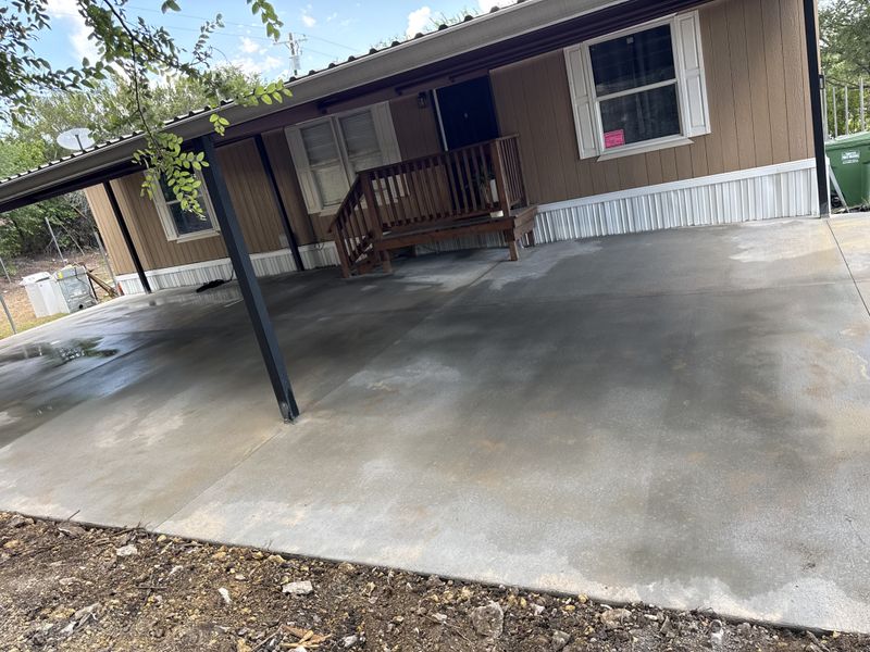 Concrete home improvements