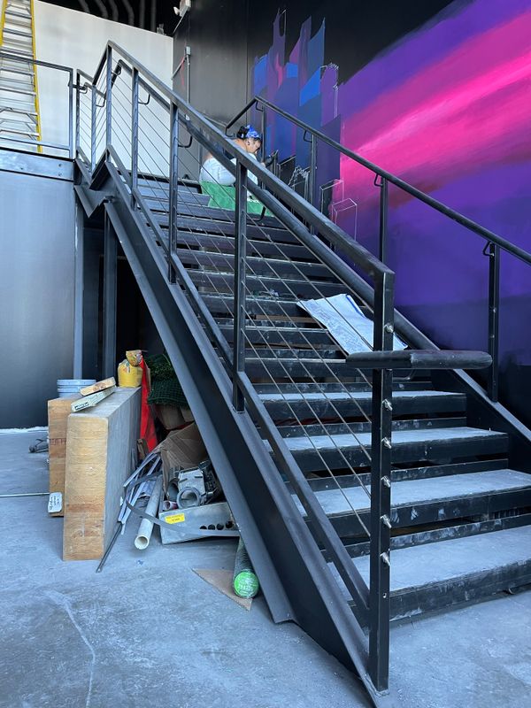 Custom Metal Staircase