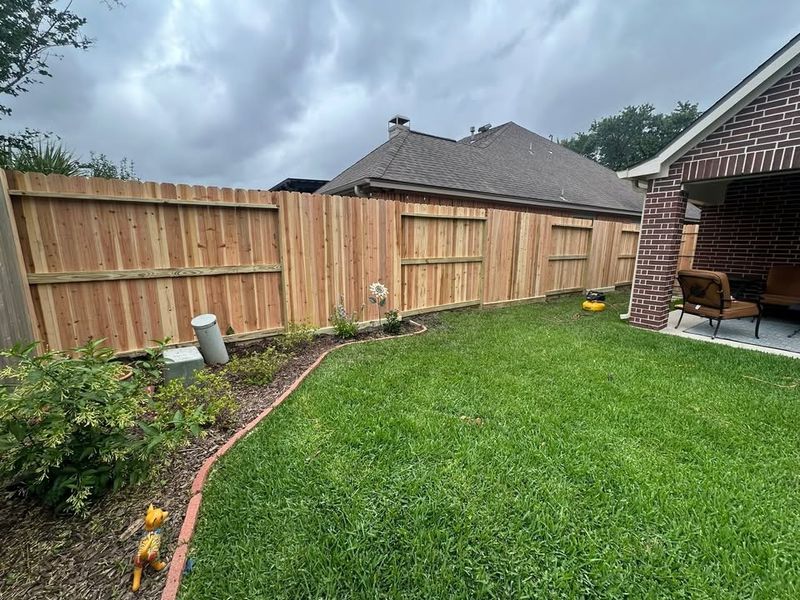 Wood Fence Installation