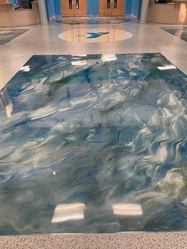 Epoxy Metallic Floors