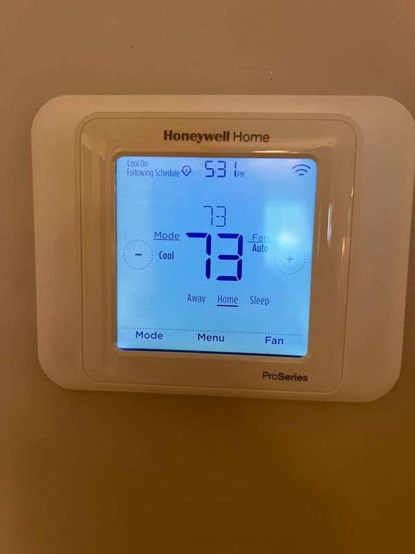 Thermostat Installation and Programming