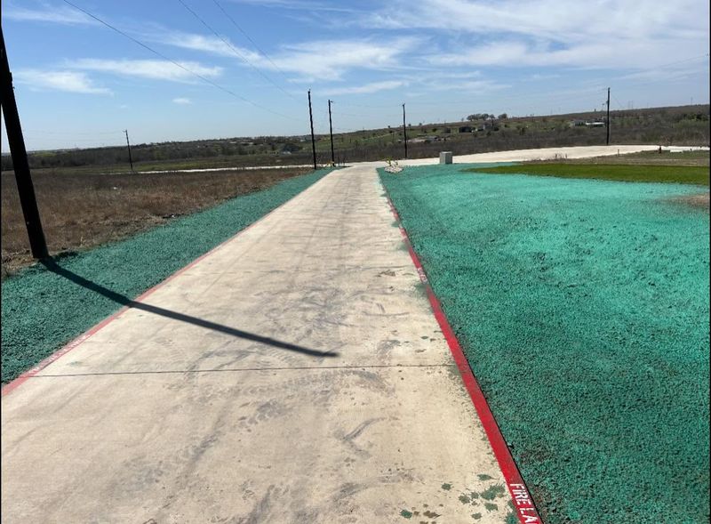 Pipeline right-of-way Hydro Mulching