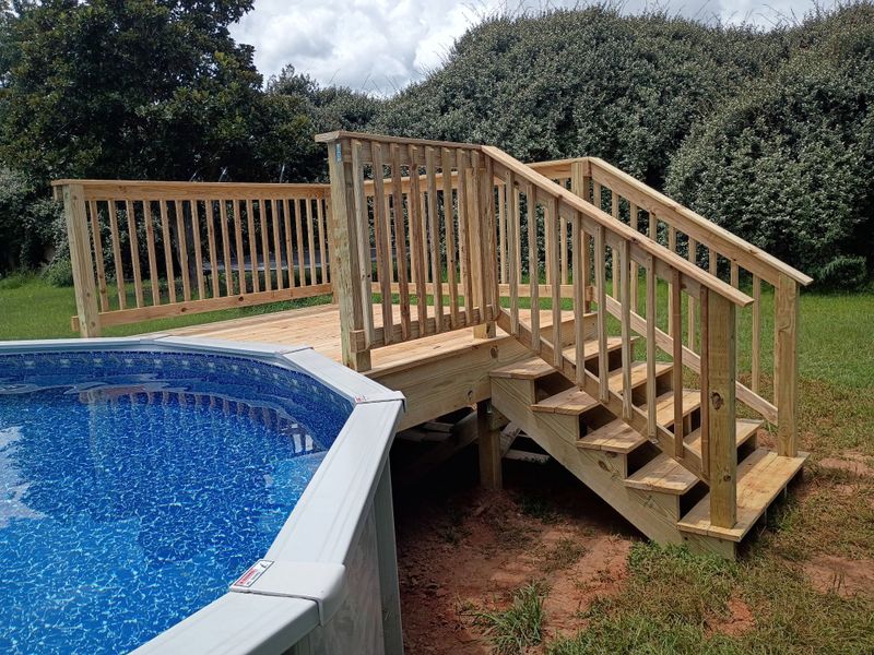 Custom Deck and Patio Construction