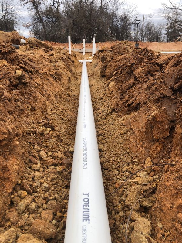 Underground Sewer Installation