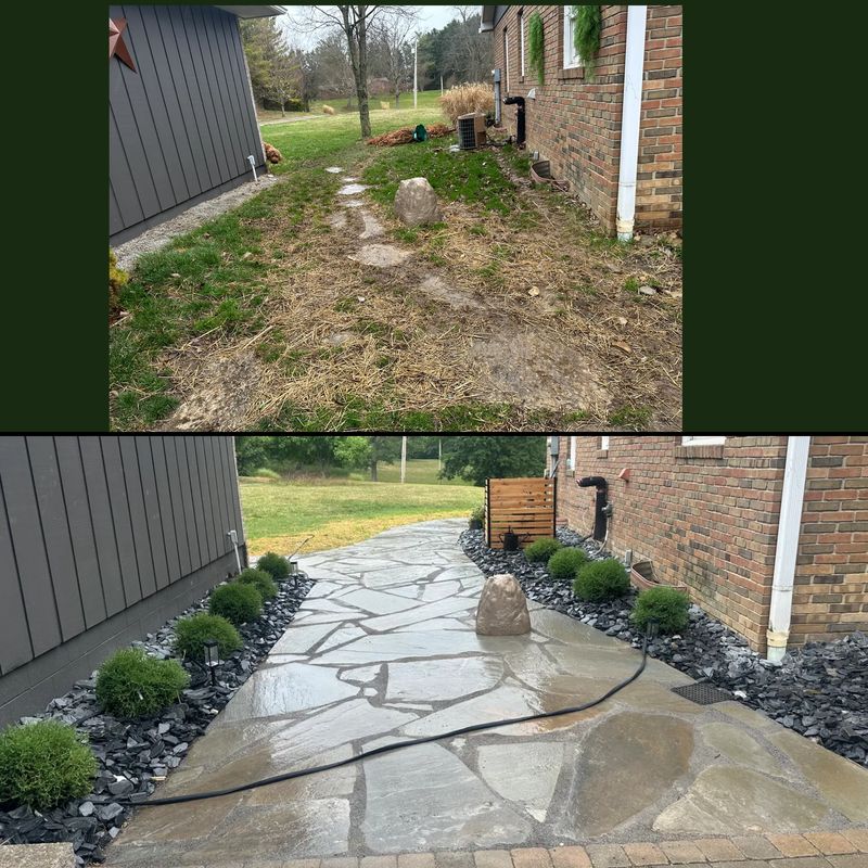 Flagstone Installation
