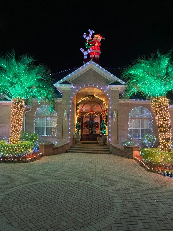 Christmas Light Installation