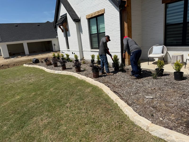 Flower Bed Clean-Up