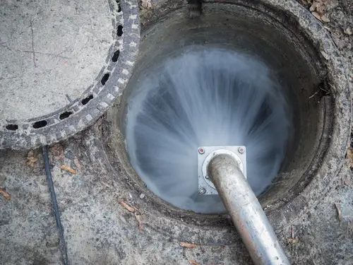 Jetting Main Sewer Line