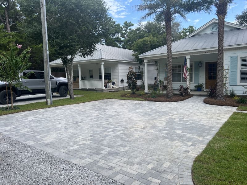 Paver Driveway Installation