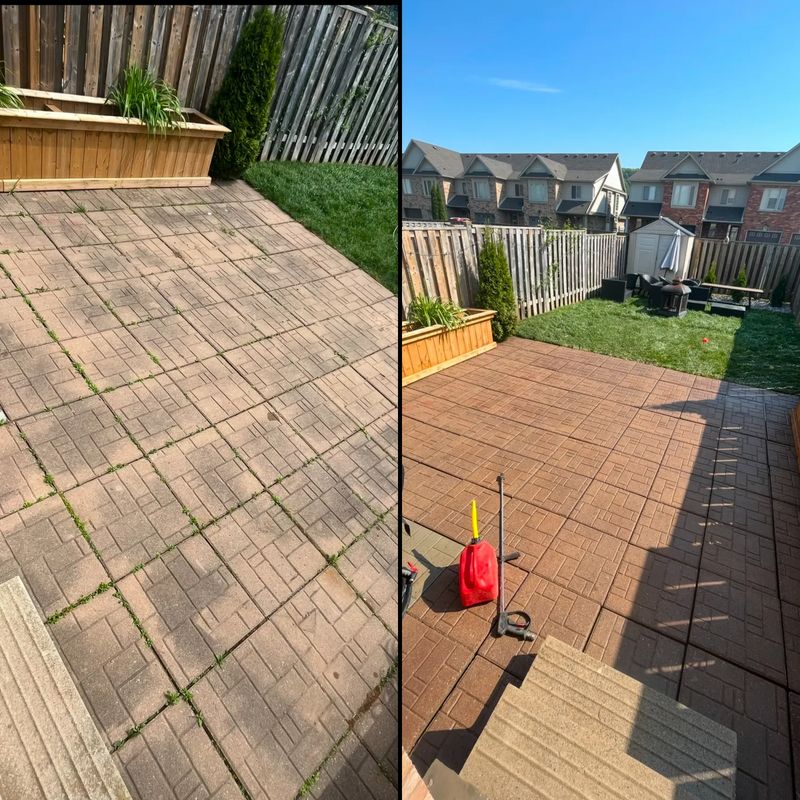 Interlock Pressure Washing & Re-Sanding