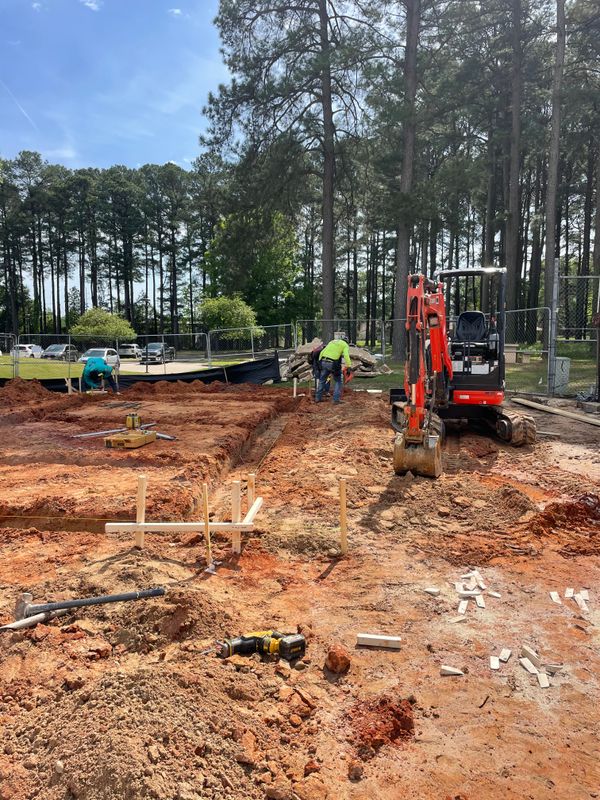 Foundation & concrete/hard surface