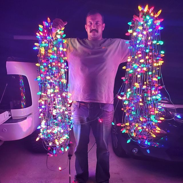 Christmas Light Installation