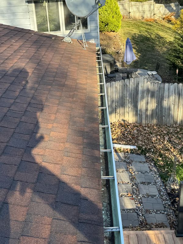 Gutter clean up
