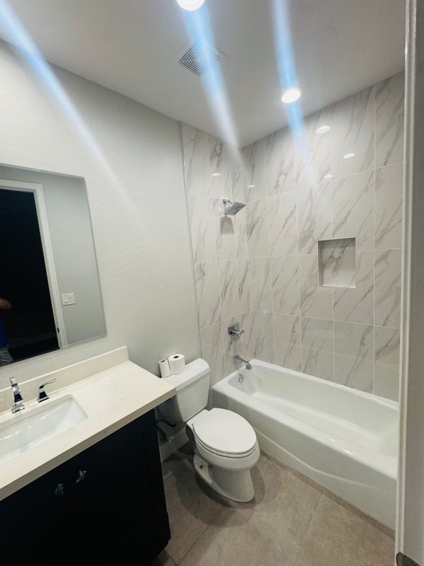 Bathroom and Shower Tile Installation
