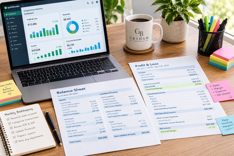 Monthly Bookkeeping
