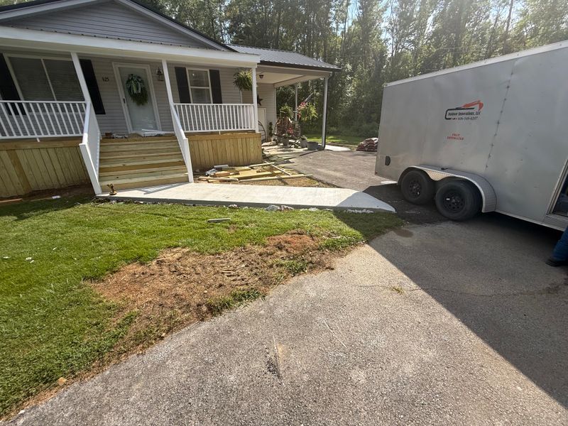 Sidewalk Installation