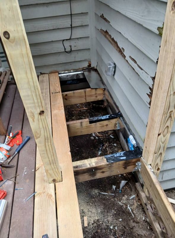 Deck Repair and Exterior Painting