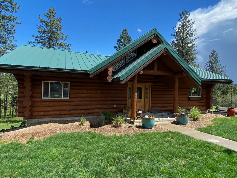 Log Homes Refinishing