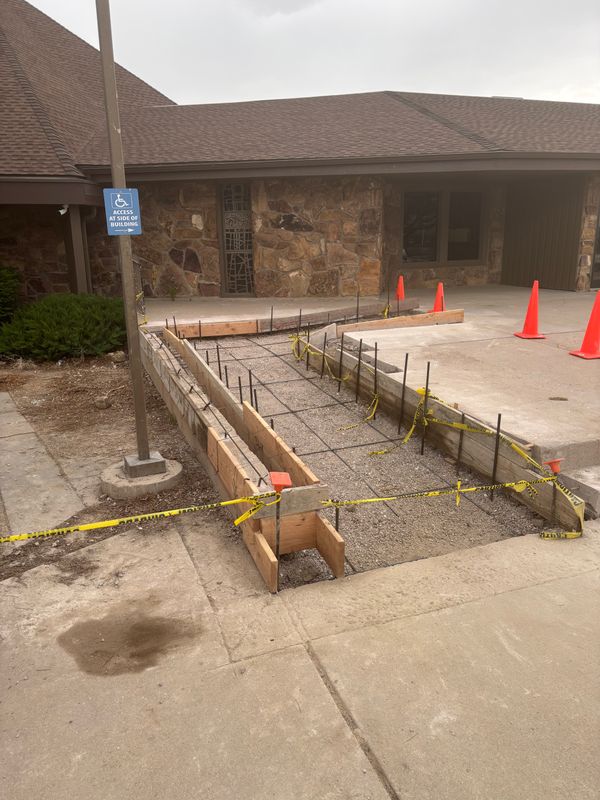 Sidewalk Installation