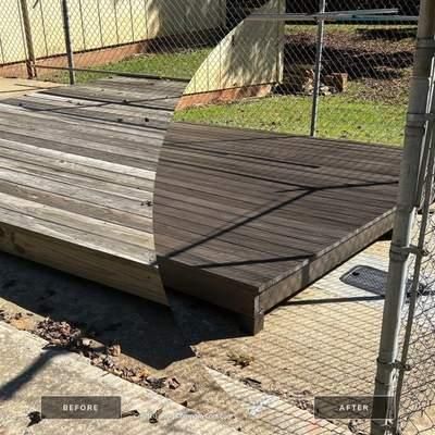 Deck Cleaning & Staining