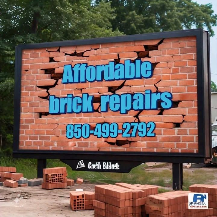 Cracked Brick And Mortar Repair