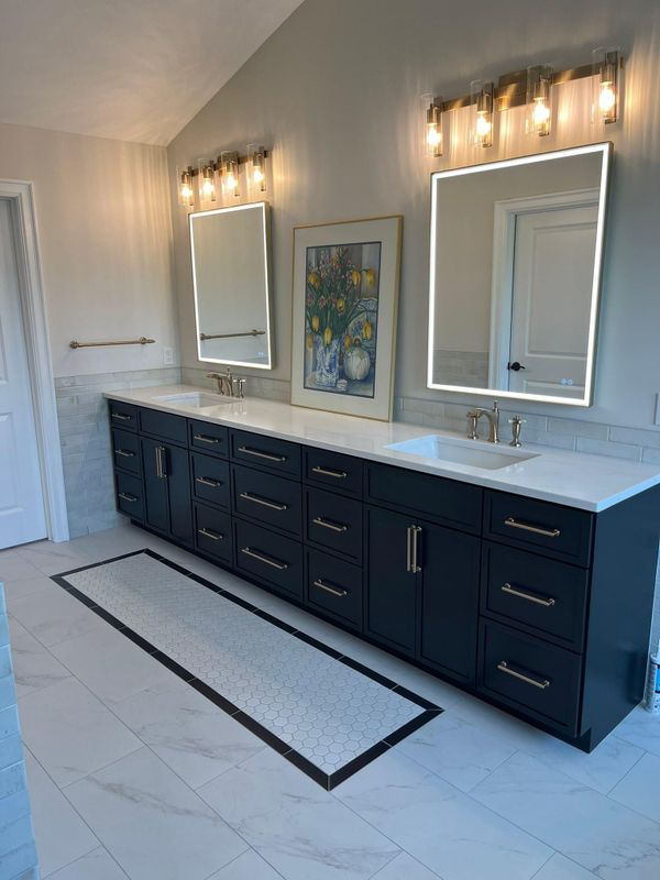 Tile installation