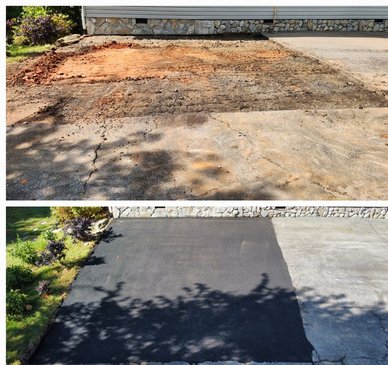 Asphalt Paving Patchwork 
