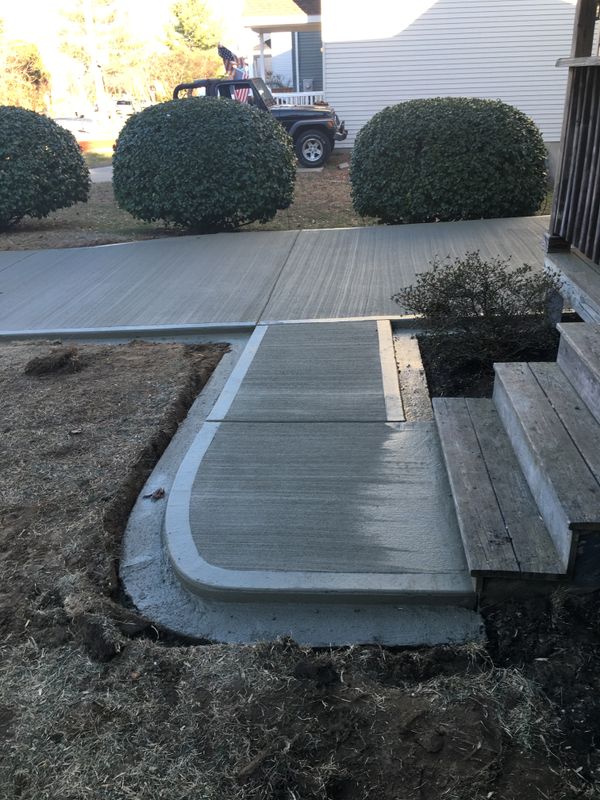 Sidewalk Installation
