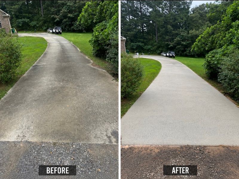 Driveway and Sidewalk Cleaning