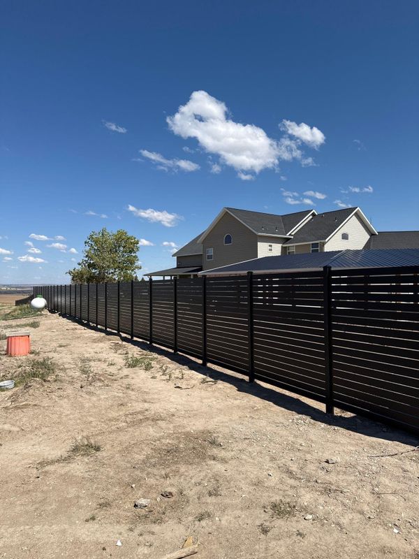 Wood Privacy Fence 