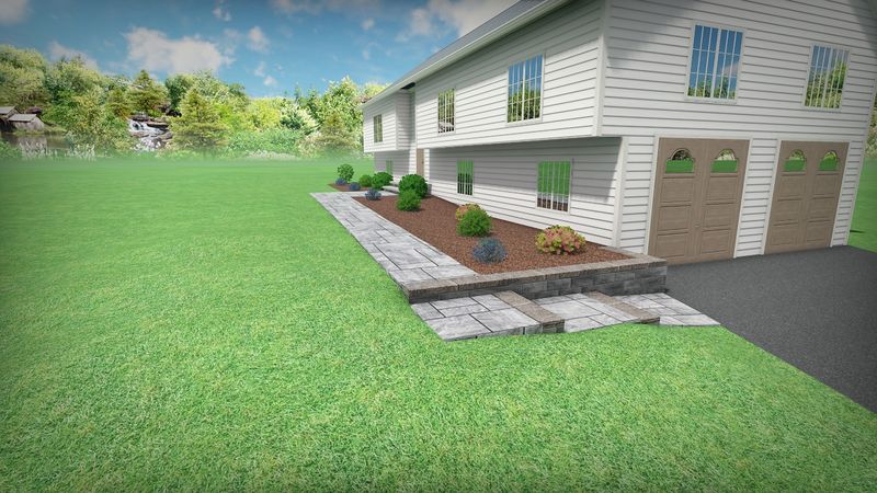 Landscaping installation