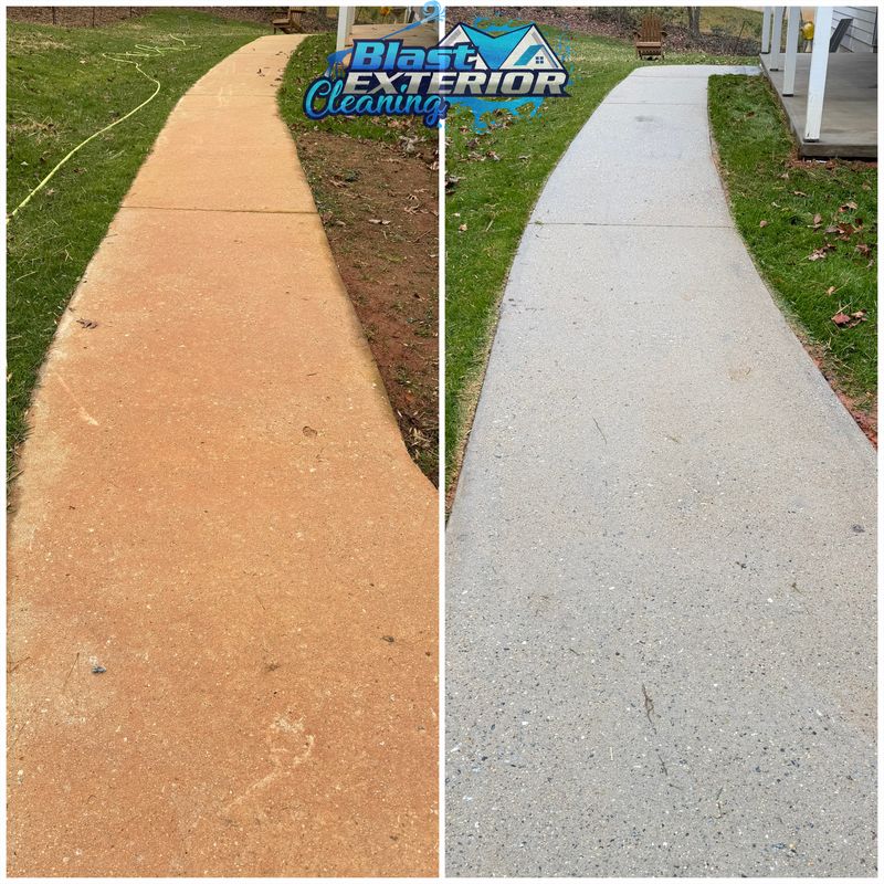 Driveway and Sidewalk Cleaning