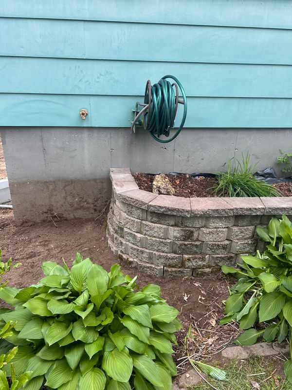 Retaining Wall Installation