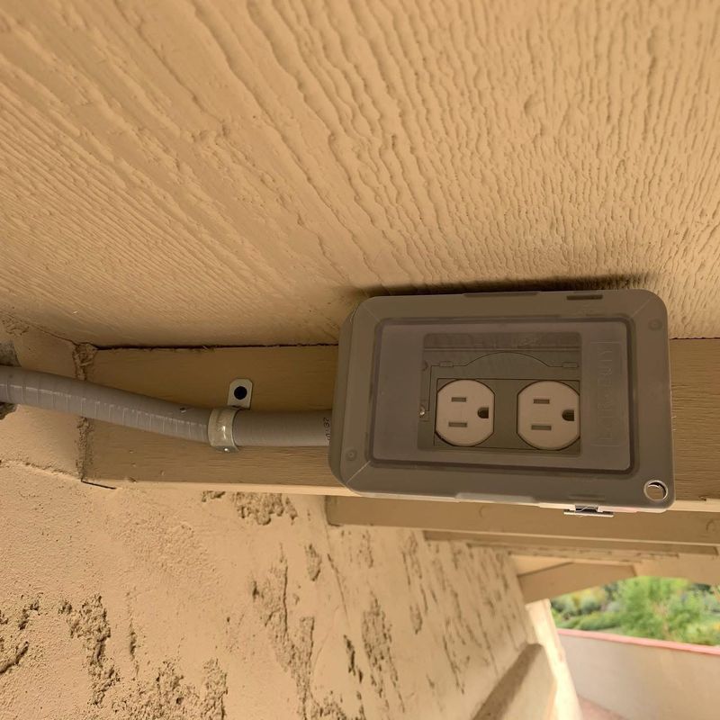 Exterior outlet installations