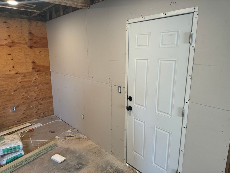 Drywall, spackling, and painting
