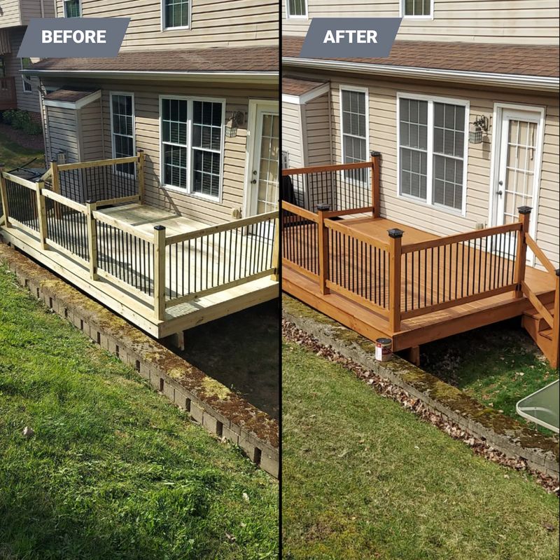 Staining and Sealing