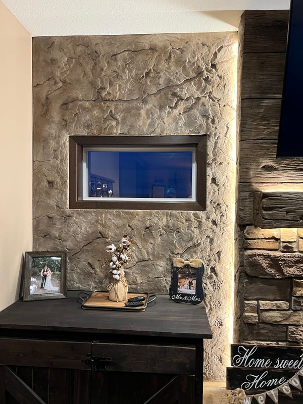 Interior fireplace & feature walls 