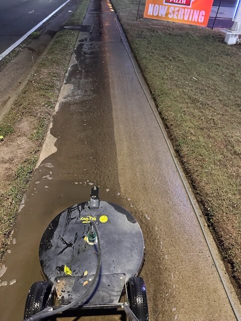 Driveway and Sidewalk Cleaning