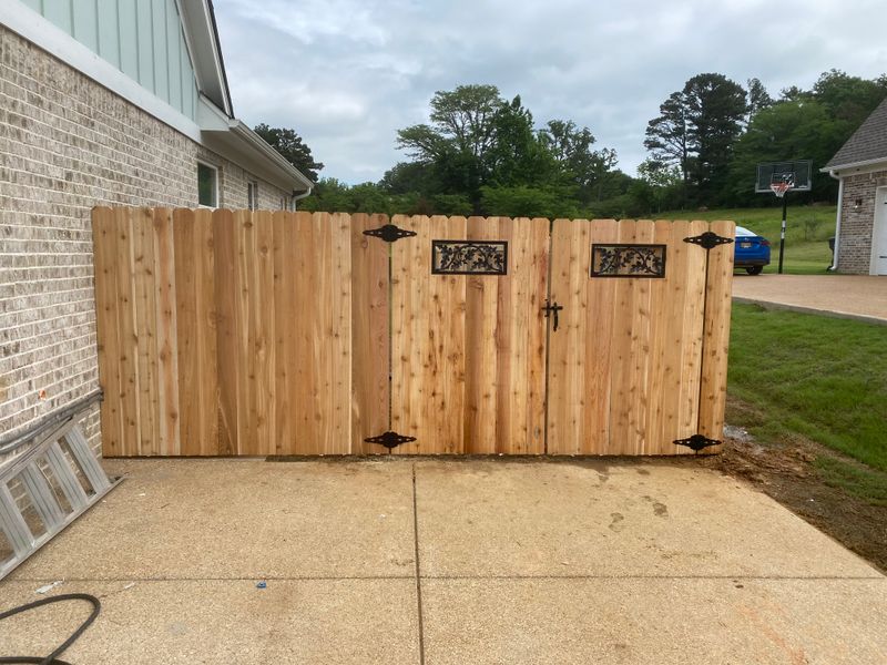 Custom Wooden Fences