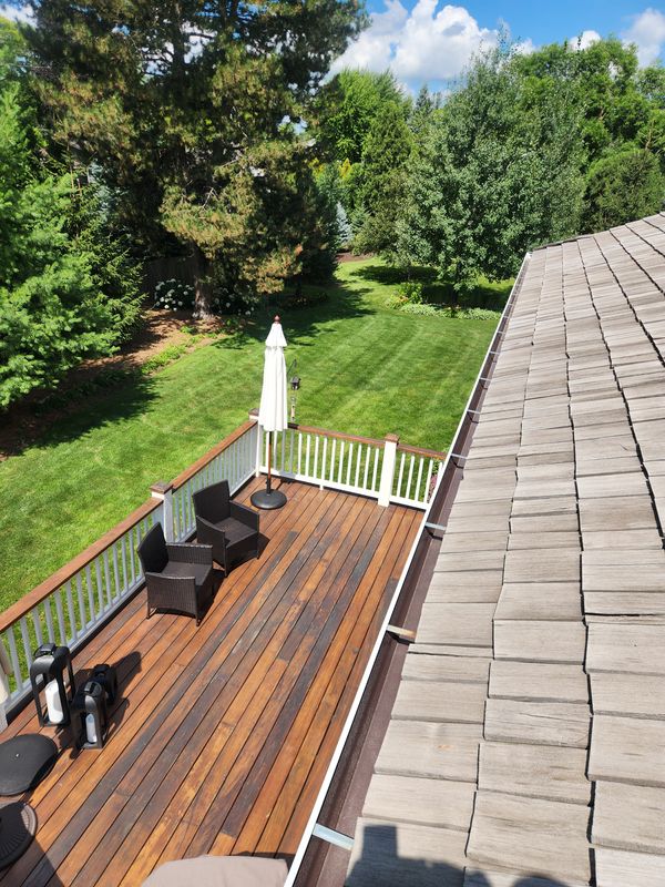 Gutter clean up