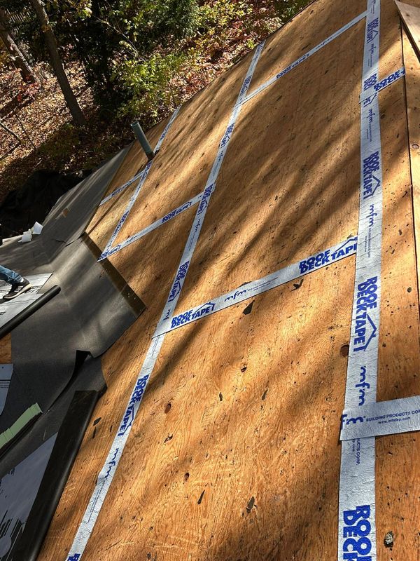 Roofing installation