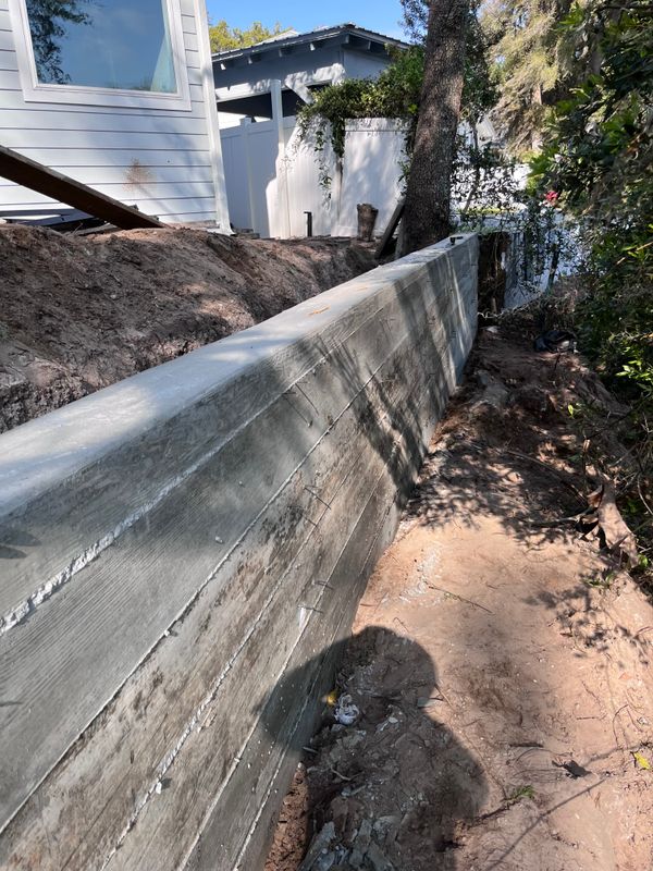 Retaining Wall Construction