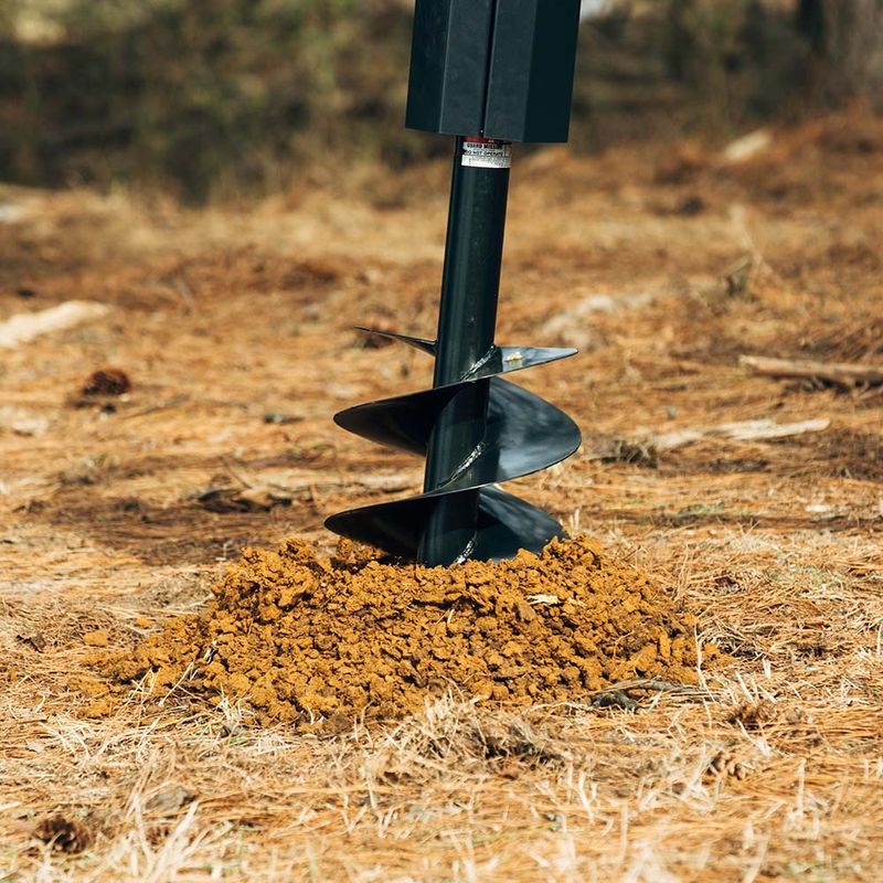 Post Hole Drilling for Fencing and Pilings