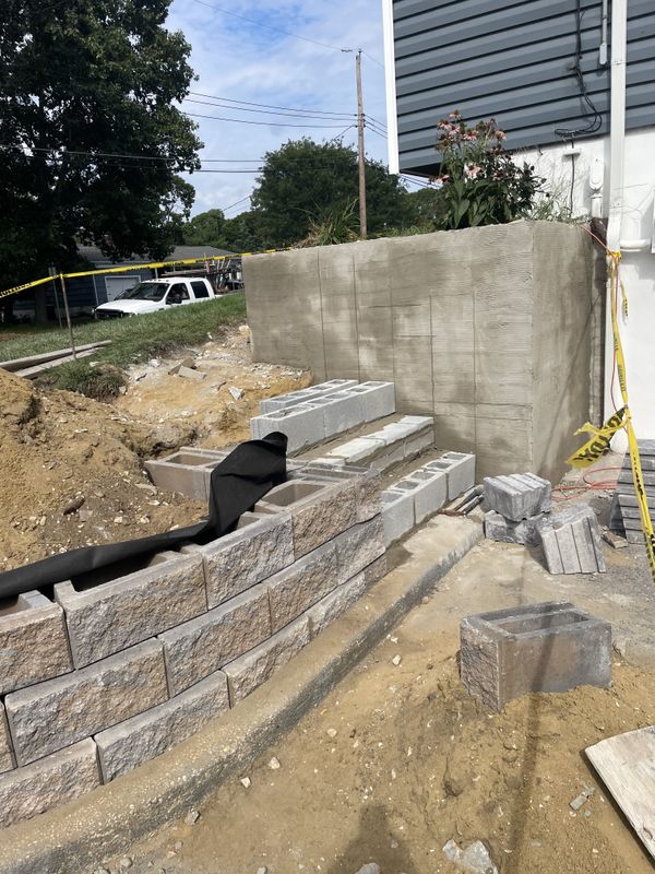Stamped Concrete and Blockwork
