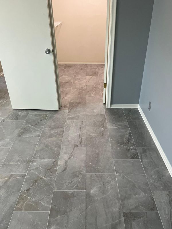 Tile installation